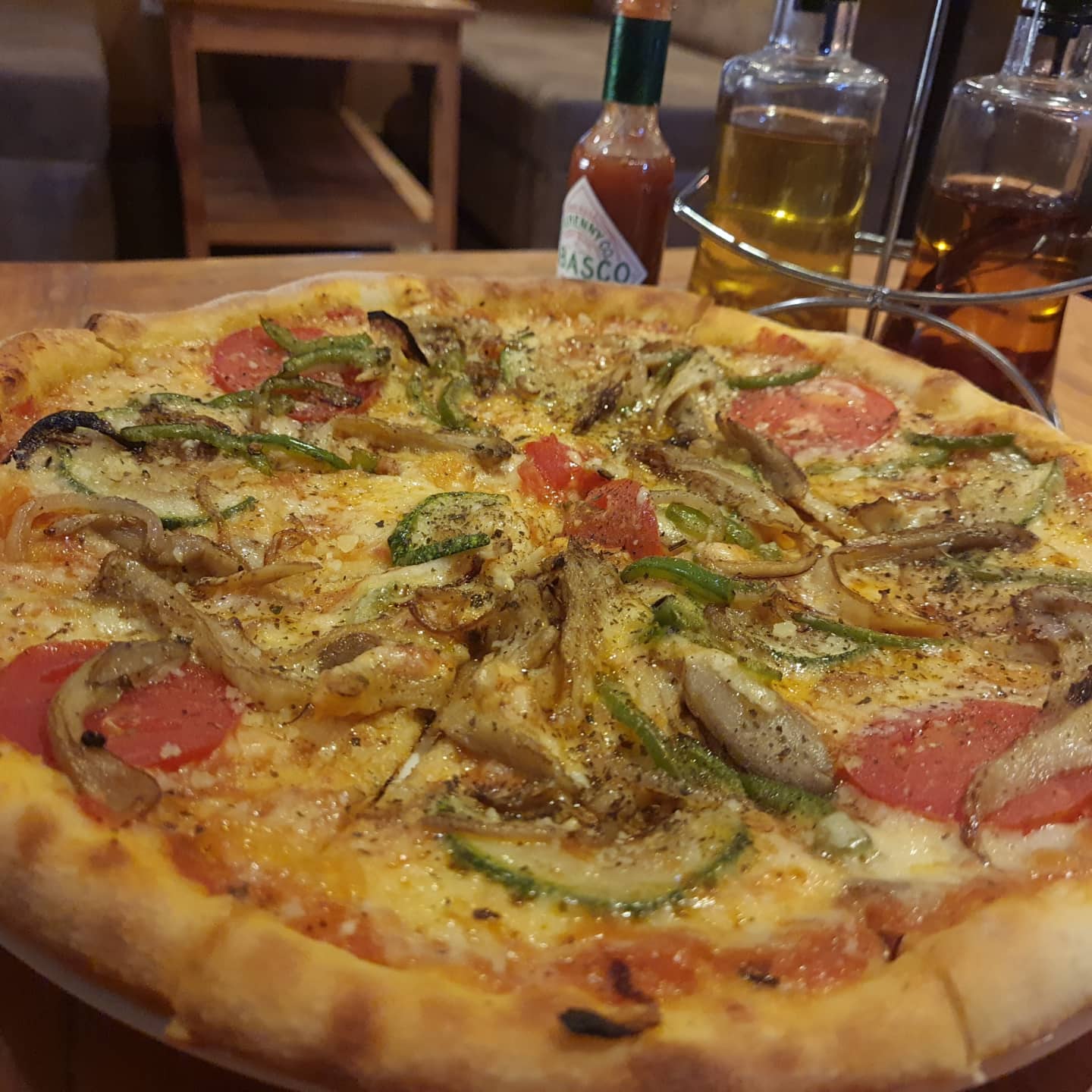 Ortolana (Assorted Vegetables)  Pizza